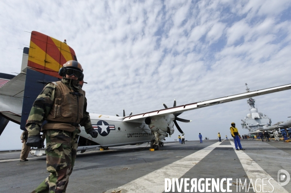 Opération CHAMMAL : Frappes aériennes contre DAECH depuis le porte-avions  Charles de Gaulle 