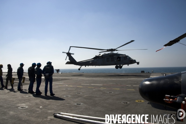 Opération CHAMMAL : Frappes aériennes contre DAECH depuis le porte-avions  Charles de Gaulle 