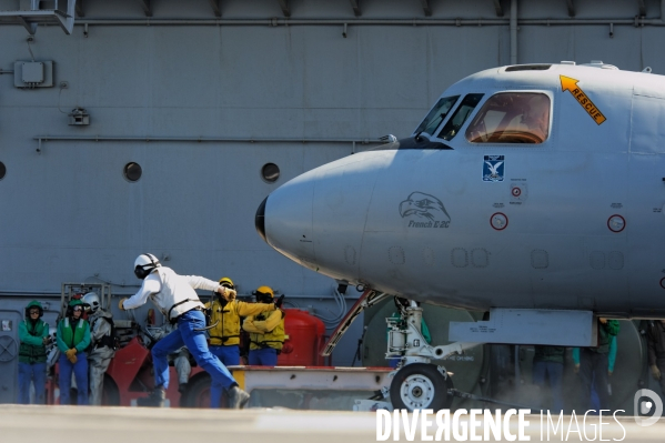 Opération CHAMMAL : Frappes aériennes contre DAECH depuis le porte-avions  Charles de Gaulle 