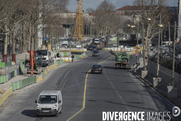 Paris : lancement du pont Berthier  dans la zone Clichy-Batignolles