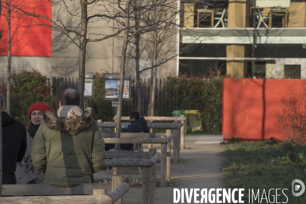 Paris : lancement du pont Berthier  dans la zone Clichy-Batignolles