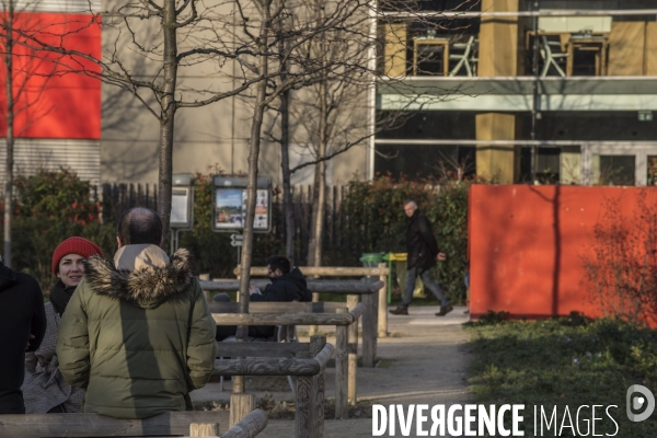 Paris : lancement du pont Berthier  dans la zone Clichy-Batignolles