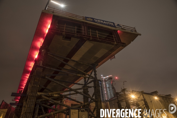 Paris : lancement du pont Berthier  dans la zone Clichy-Batignolles