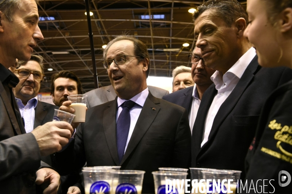 François Hollande inaugure le salon de l agriculture