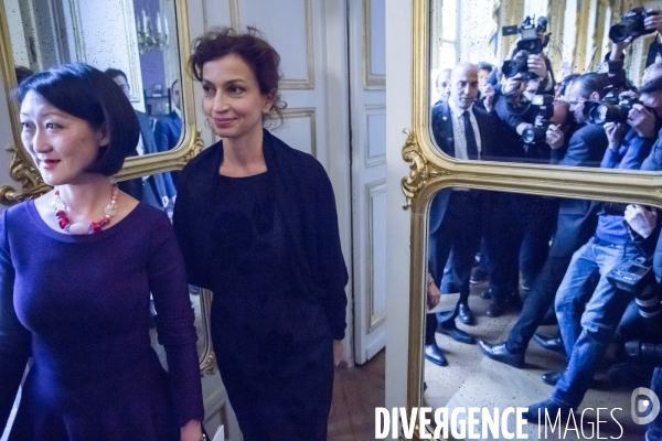 Audrey Azoulay remplace Fleur Pellerin au poste de ministre de la Culture