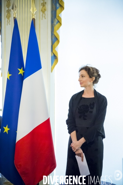 Audrey Azoulay remplace Fleur Pellerin au poste de ministre de la Culture