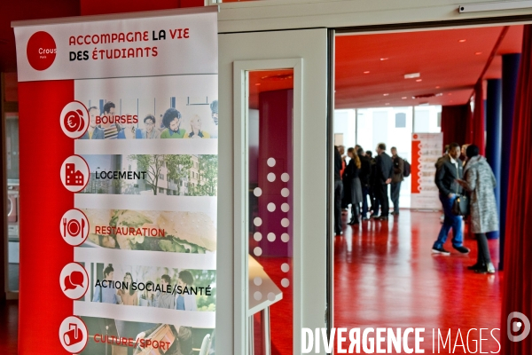 Fevrier 2016.Résidence universitaire de 129 logements, dotée d une salle de convivialité, dans le 13 eme arrondissement