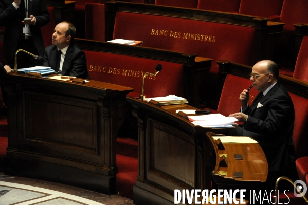 Assemblée nationale. Débat sur la loi renforçant la lutte contre le crime organisé, le terrorisme