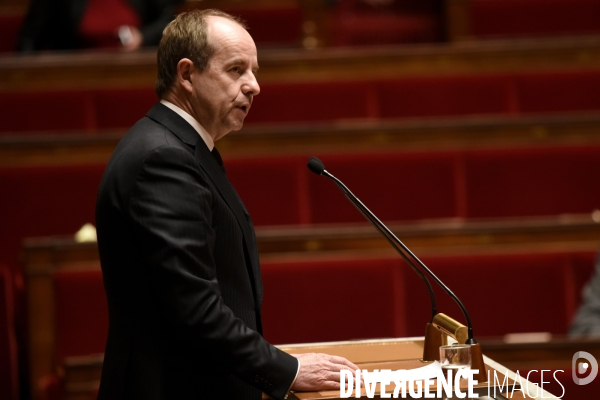 Assemblée nationale. Débat sur la loi renforçant la lutte contre le crime organisé, le terrorisme