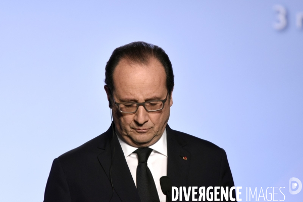 34ème sommet franco-britannique. David Cameron et François Hollande