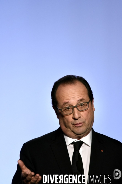 34ème sommet franco-britannique. David Cameron et François Hollande