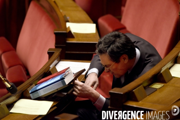 Assemblée nationale. Débat sur la loi renforçant la lutte contre le crime organisé, le terrorisme