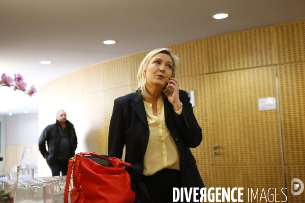 L Eurodéputée FN Sophie MONTEL lance le collectif Belaud-Argos en présence de Marine LE PEN