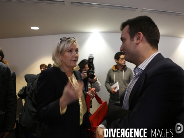 L Eurodéputée FN Sophie MONTEL lance le collectif Belaud-Argos en présence de Marine LE PEN