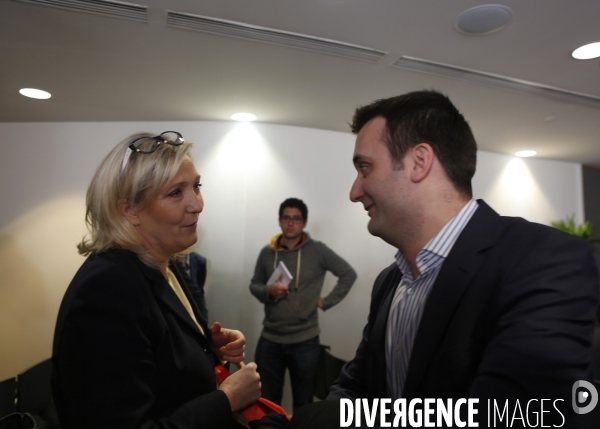 L Eurodéputée FN Sophie MONTEL lance le collectif Belaud-Argos en présence de Marine LE PEN