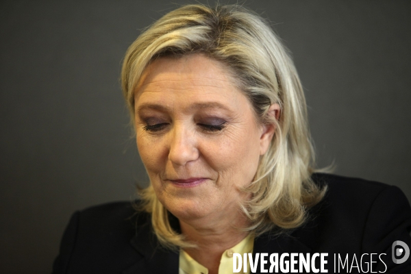 L Eurodéputée FN Sophie MONTEL lance le collectif Belaud-Argos en présence de Marine LE PEN
