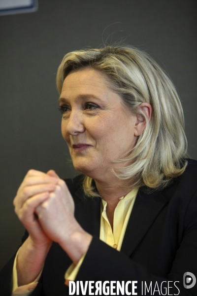 L Eurodéputée FN Sophie MONTEL lance le collectif Belaud-Argos en présence de Marine LE PEN