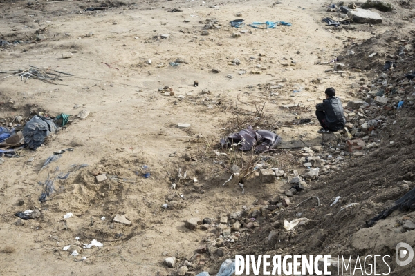 Calais, en attendant l évacuation.