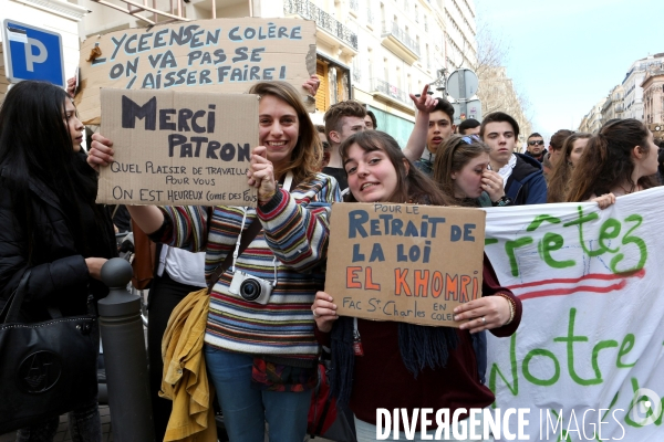 Manifestation contre la Loi El Khomri