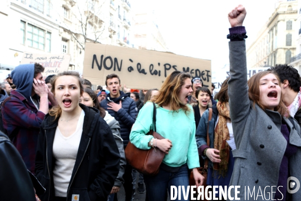 Manifestation contre la Loi El Khomri