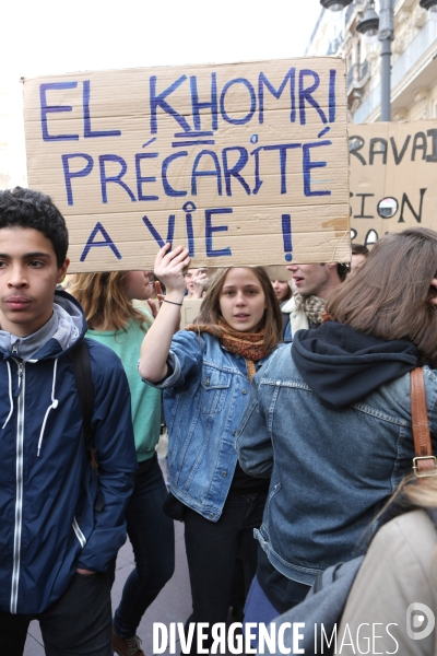 Manifestation contre la Loi El Khomri