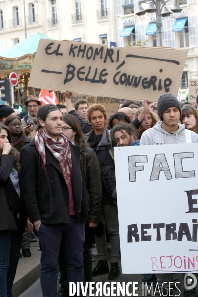 Manifestation contre la Loi El Khomri