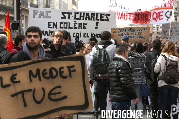 Manifestation contre la Loi El Khomri