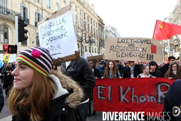 Manifestation contre la Loi El Khomri