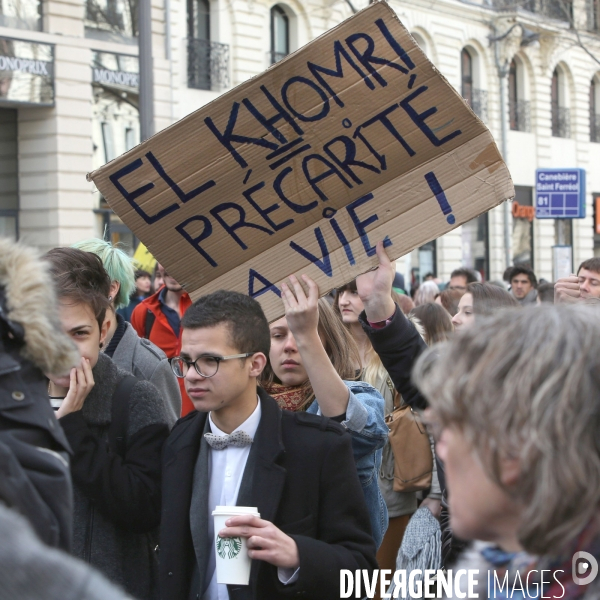 Manifestation contre la Loi El Khomri