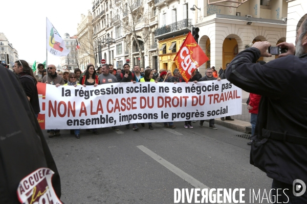 Manifestation contre la Loi El Khomri