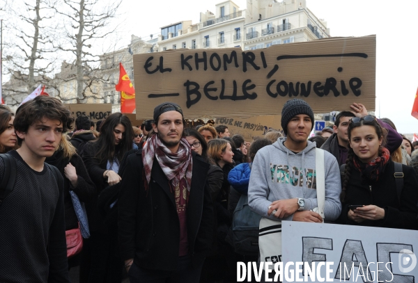 Marseille contre le projet el khomri
