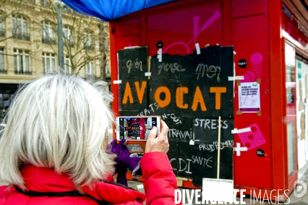 Manifestation des etudiants et lyceens contre la loi travail El Khomri