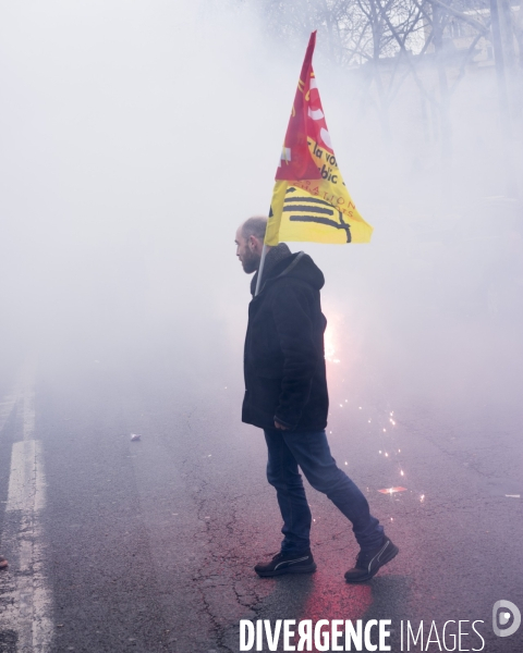 Manifestation contre le projet de loi travail