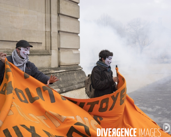 Manifestation contre le projet de loi travail