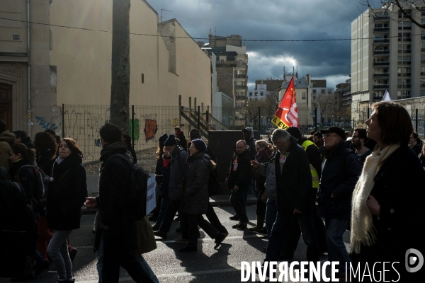 Manifestation contre la loi  travail-El-Khomri 