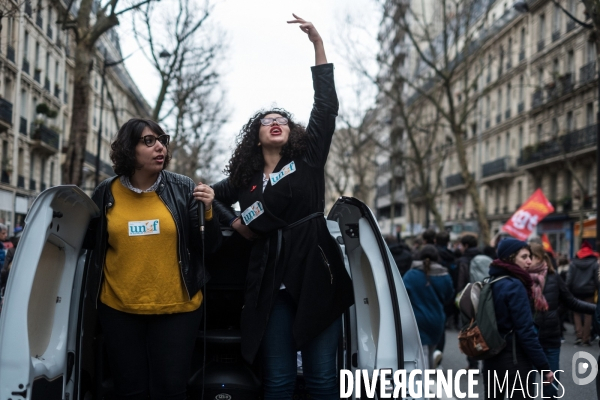 Manifestation contre la loi  travail-El-Khomri 