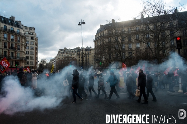 Manifestation contre la loi  travail-El-Khomri 