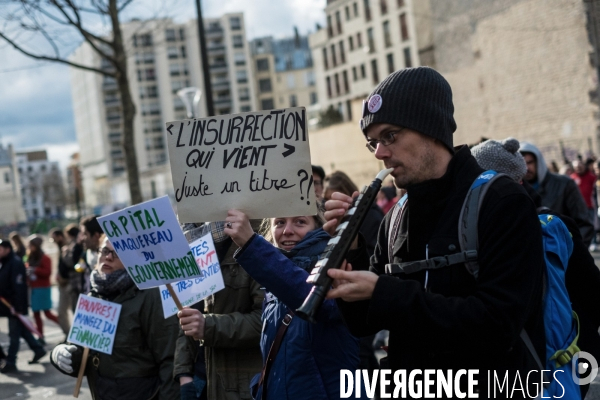 Manifestation contre la loi  travail-El-Khomri 