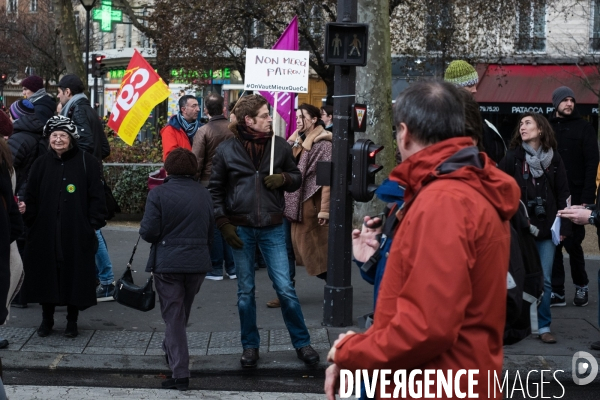 Manifestation contre la loi  travail-El-Khomri 