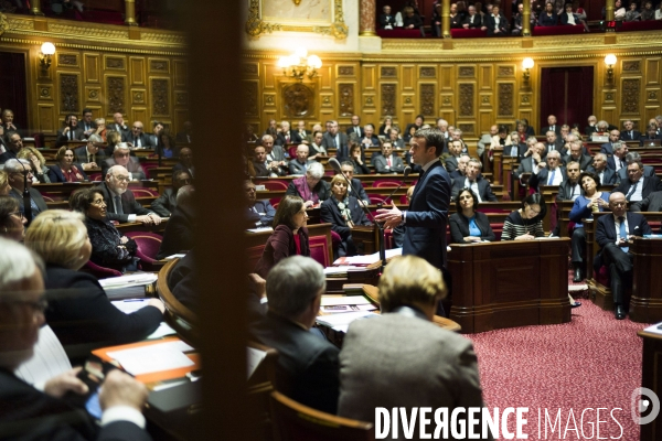 Senat, questions au gouvernement