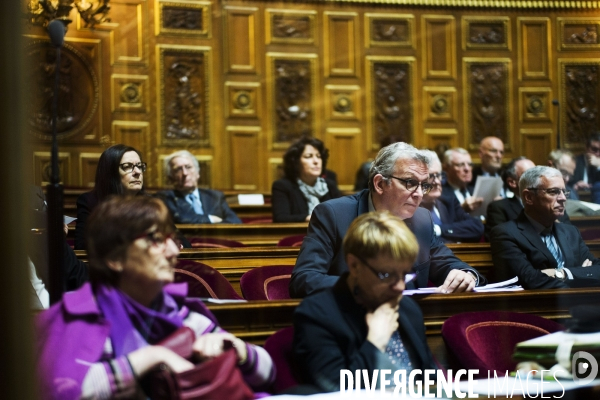 Senat, questions au gouvernement