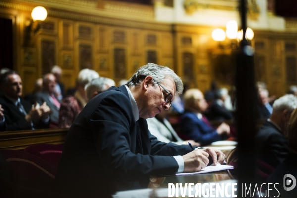 Senat, questions au gouvernement