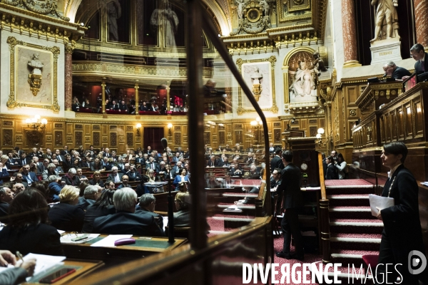 Senat, questions au gouvernement