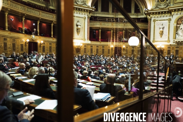 Senat, questions au gouvernement