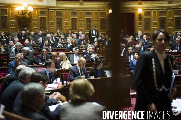 Senat, questions au gouvernement