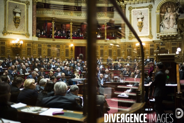 Senat, questions au gouvernement