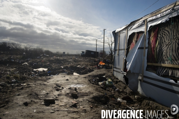 Démantèlement de la zone sud de la Jungle.