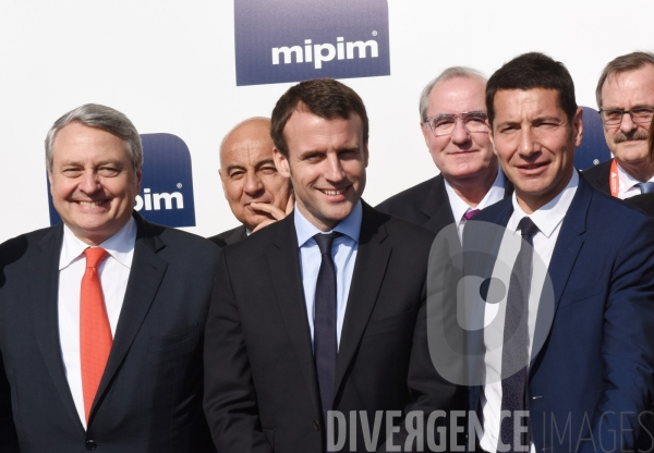 #Macron #Mipim #Enodo #Nice06 Marché International des Professionnels de l Immobilier (MIPIM) à Cannes