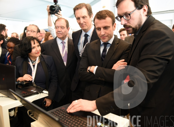 #Macron #Mipim #Enodo #Nice06 Marché International des Professionnels de l Immobilier (MIPIM) à Cannes