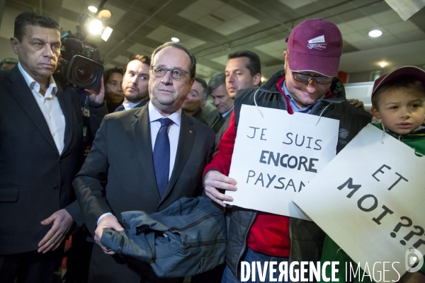 François Hollande au Salon de l Agriculture 2016